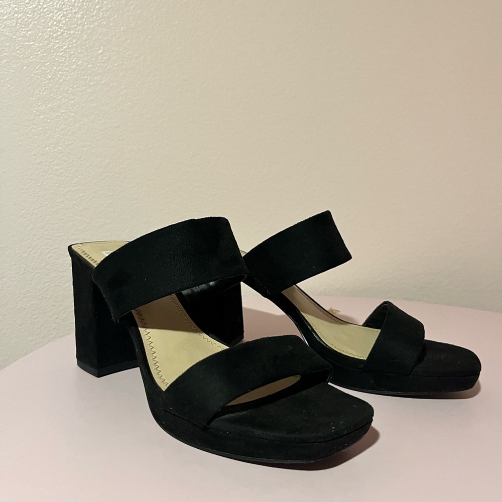 Black Heel Sandals